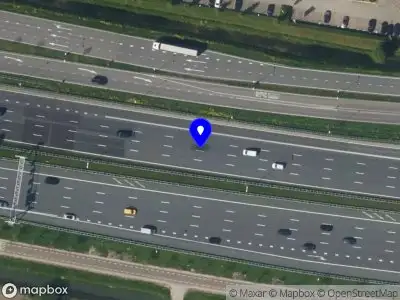 Snelheidscontrole op A12 te Bunnik