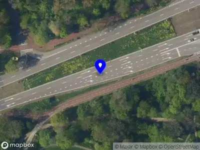 Snelheidscontrole op Biltse Rading te Utrecht