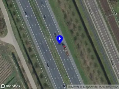 Snelheidscontrole op A16 te Prinsenbeek