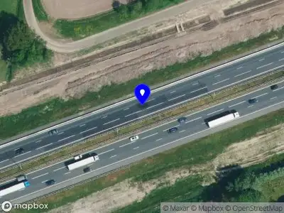 Snelheidscontrole op A1 te Wilp