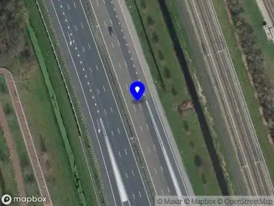 Snelheidscontrole op A16 te Prinsenbeek