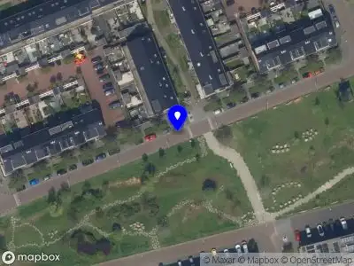 Ambulance met gepaste spoed naar de Van Maanenstraat in Vlaardingen