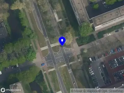 Snelheidscontrole op Voorhofdreef te Delft