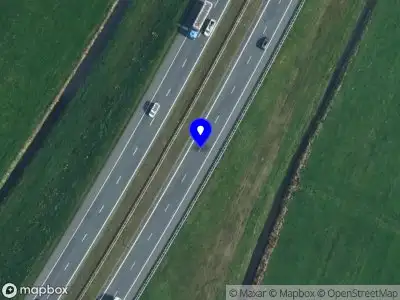 Snelheidscontrole op A7 te Luxwoude