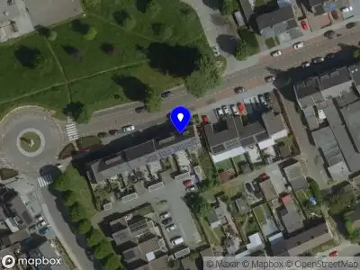 Brandweer en politie met grote spoed naar de Brandtstraat in Eygelshoven vanwege middelgrote brand