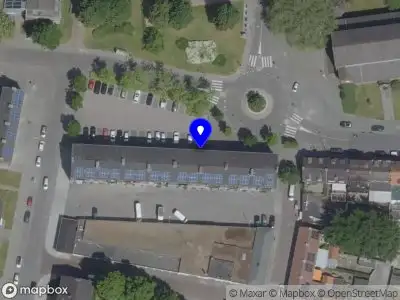 Brandweer met grote spoed naar de Stalpaert van der Wielestraat in Venlo vanwege gebouwbrand