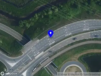 Snelheidscontrole op Papelaan te Muiden