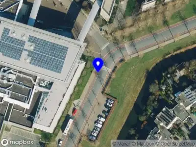 Snelheidscontrole op Campus te Zwolle