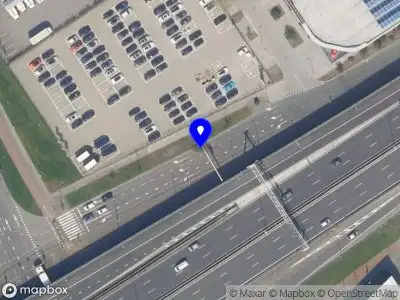 Snelheidscontrole op Giessenweg te Rotterdam