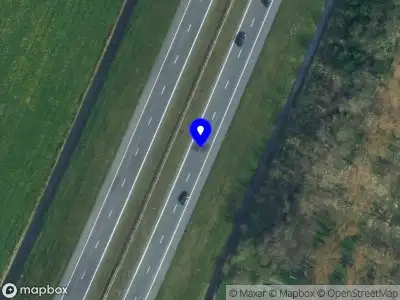 Snelheidscontrole op A7 te Luxwoude