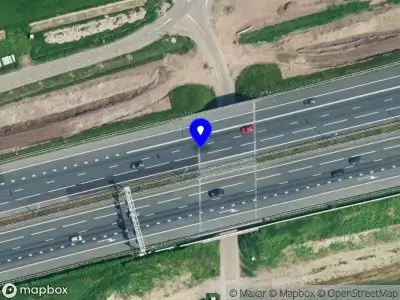 Snelheidscontrole op A1 te Wilp