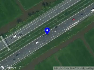 Snelheidscontrole op A7 te Wijdewormer