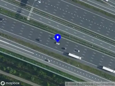 Snelheidscontrole op A1 te Muiden