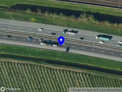 Snelheidscontrole op A15 te Herveld