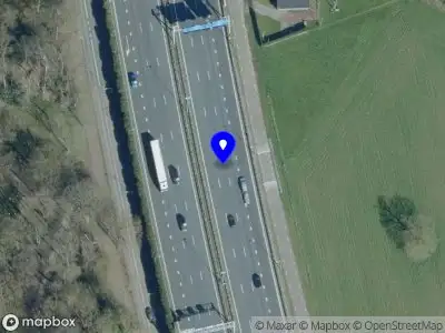 Snelheidscontrole op A2 te Vught