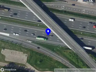 Snelheidscontrole op A12 te Bunnik