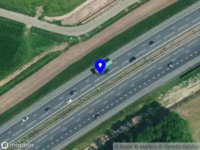Snelheidscontrole op A1 te Wilp