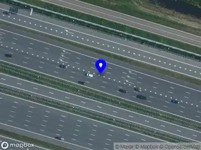 Snelheidscontrole op A1 te Muiden