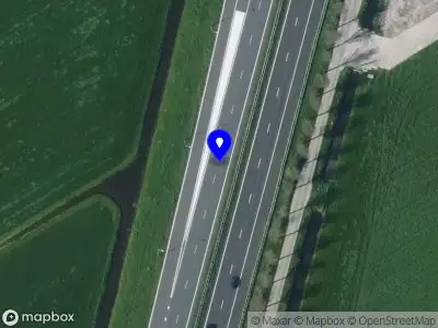 Snelheidscontrole op A7 te Abbekerk