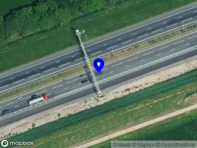 Snelheidscontrole op A1 te Wilp