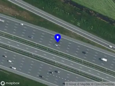 Snelheidscontrole op A1 te Muiden
