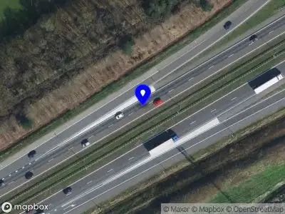 Snelheidscontrole op A58 te Ulvenhout