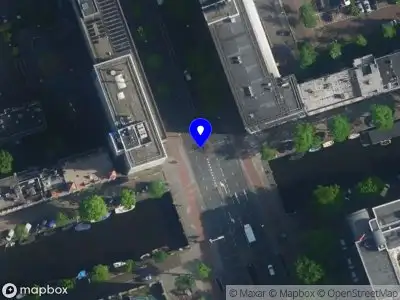 Snelheidscontrole op Weesperstraat te Amsterdam