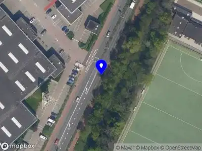 Snelheidscontrole op Abraham van Stolkweg te Rotterdam