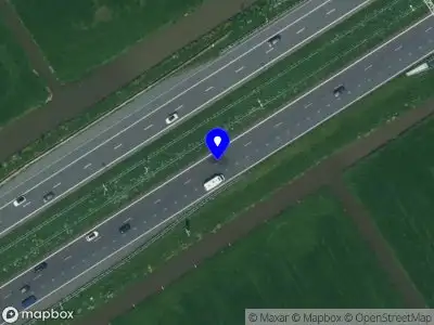 Snelheidscontrole op A7 te Wijdewormer