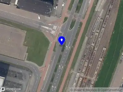 Snelheidscontrole op Waalhaven O.z. te Rotterdam