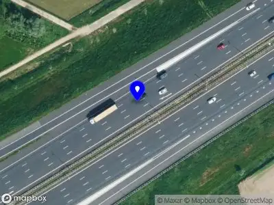 Snelheidscontrole op A1 te Wilp