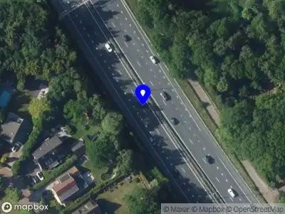 Snelheidscontrole op A1 te Laren