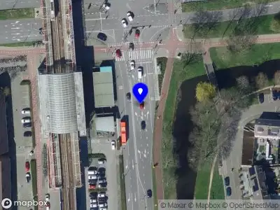 Snelheidscontrole op Hekelingseweg te Spijkenisse