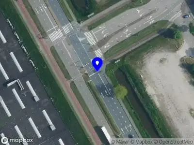 Snelheidscontrole op Holterbergweg te Amsterdam