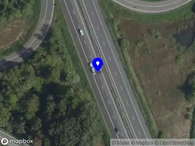 Snelheidscontrole op A73 te Oostrum