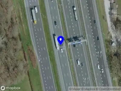 Snelheidscontrole op A2 te Eindhoven