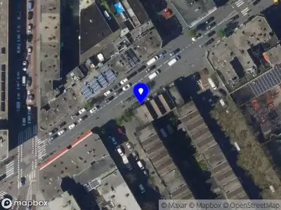 Traumahelikopter naar de Kempstraat in 's-Gravenhage