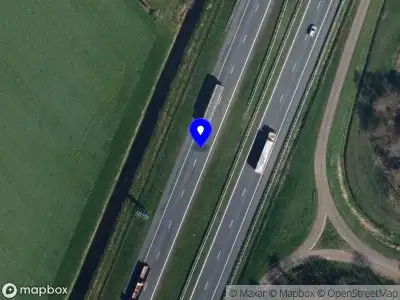 Snelheidscontrole op A6 te Sint Nicolaasga