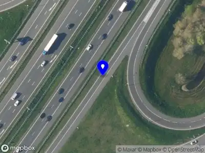 Snelheidscontrole op A4 te Leiden
