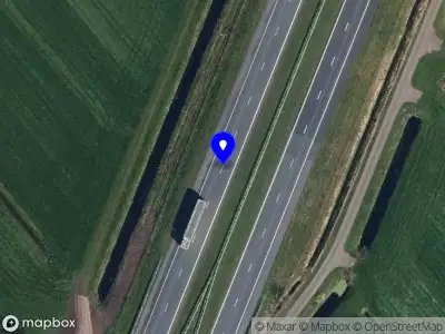 Snelheidscontrole op A6 te Sint Nicolaasga