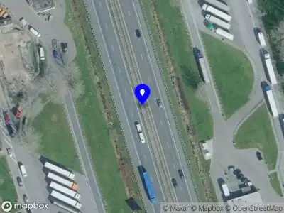 Politie naar de A 73 Rijksweg in Haps vanwege ongeval met letsel