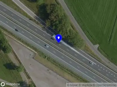 Snelheidscontrole op A2 te Leende