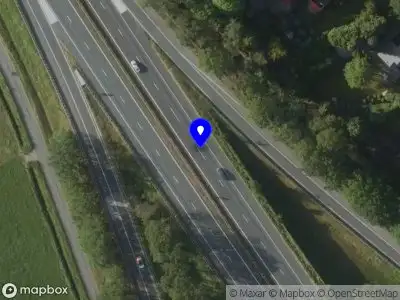 Snelheidscontrole op A2 te Maarheeze