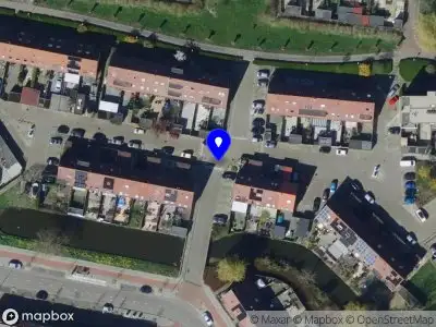 Brandweer met gepaste spoed naar de Scherpgras in Spijkenisse