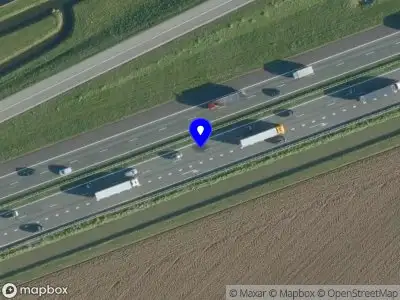 Snelheidscontrole op A15 te Meteren