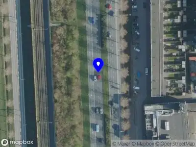 Snelheidscontrole op Prins Mauritssingel te Lent