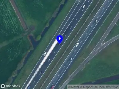 Snelheidscontrole op A7 te Terwispel