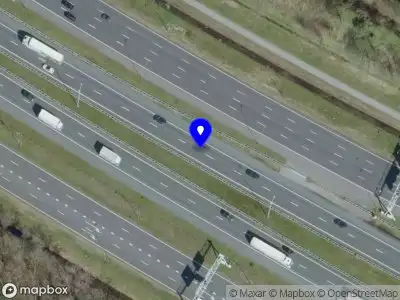 Snelheidscontrole op A2 te Eindhoven