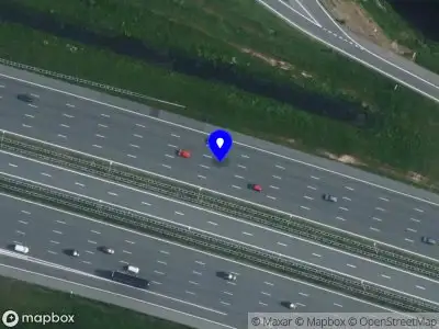 Snelheidscontrole op A1 te Muiden