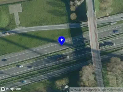 Snelheidscontrole op A15 te Rumpt